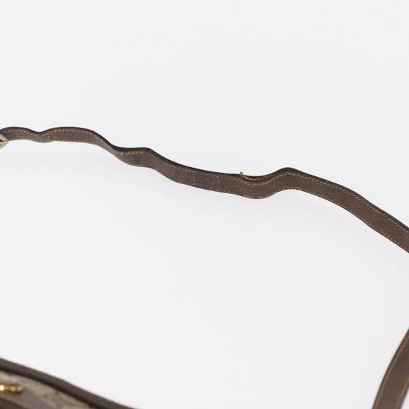 GUCCI GG Supreme Web Sherry Line Bag PVC Beige Gold 32 02 004 Auth 151575 - Picture 8 of 16